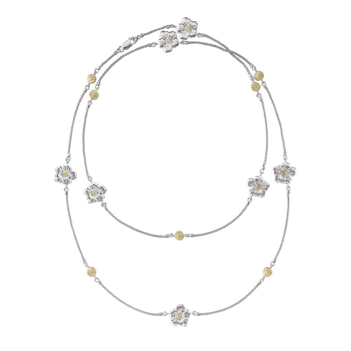 Buccellati debuts first silver Blossoms necklace for everyday wear