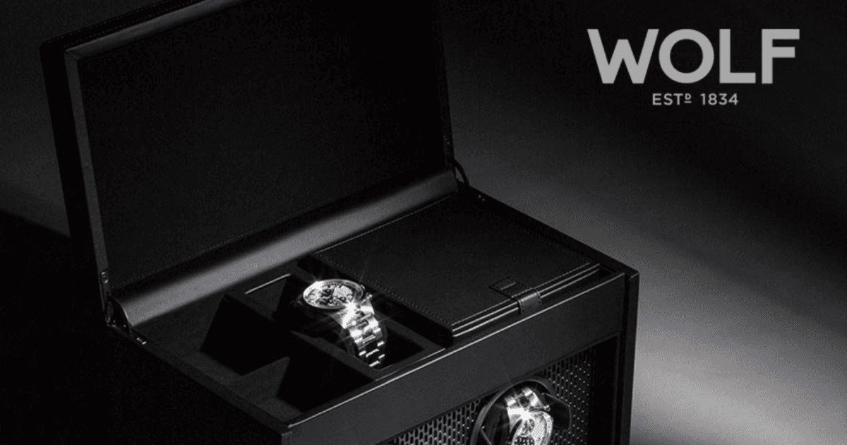 WOLF and Underluckystars showcase elegant watch winders and keepsakes for Mother’s Day