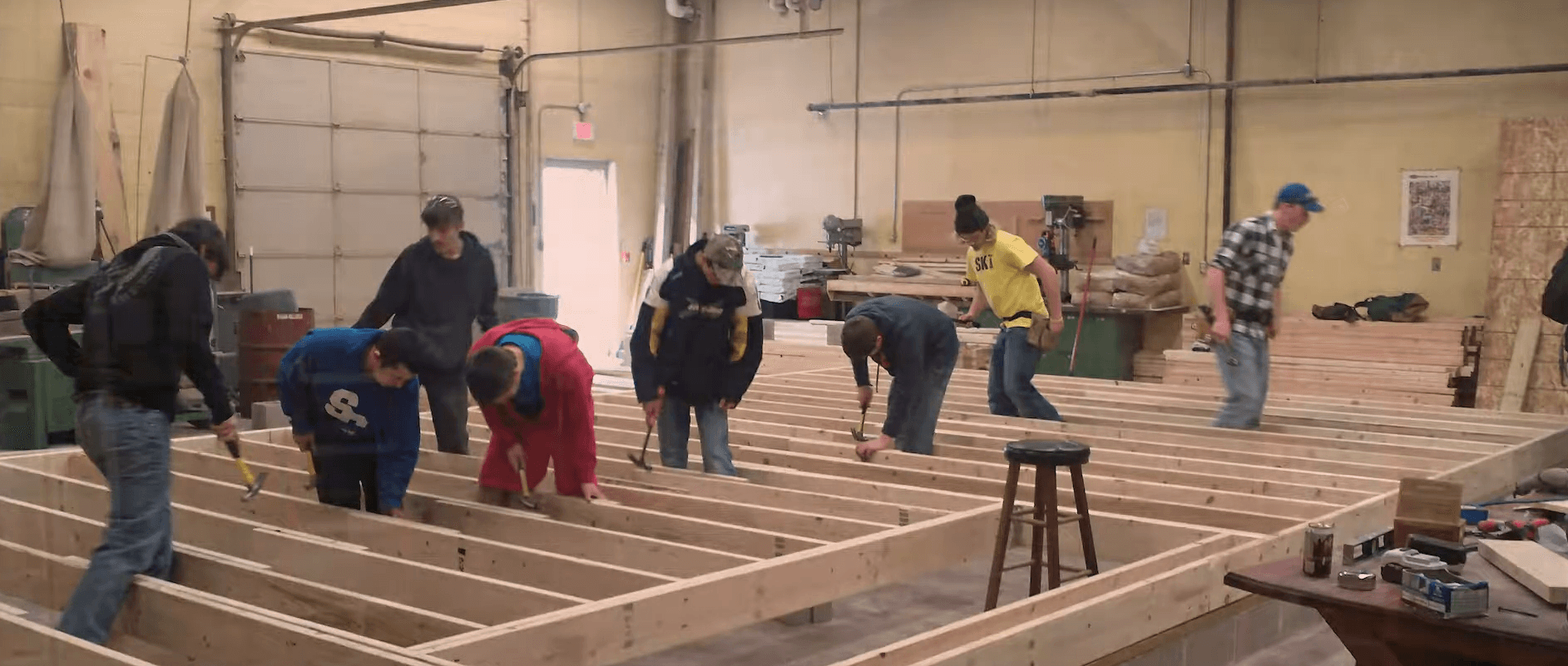 PGCPS Students Build Fully Functioning Tiny Home in Construction Trades Program