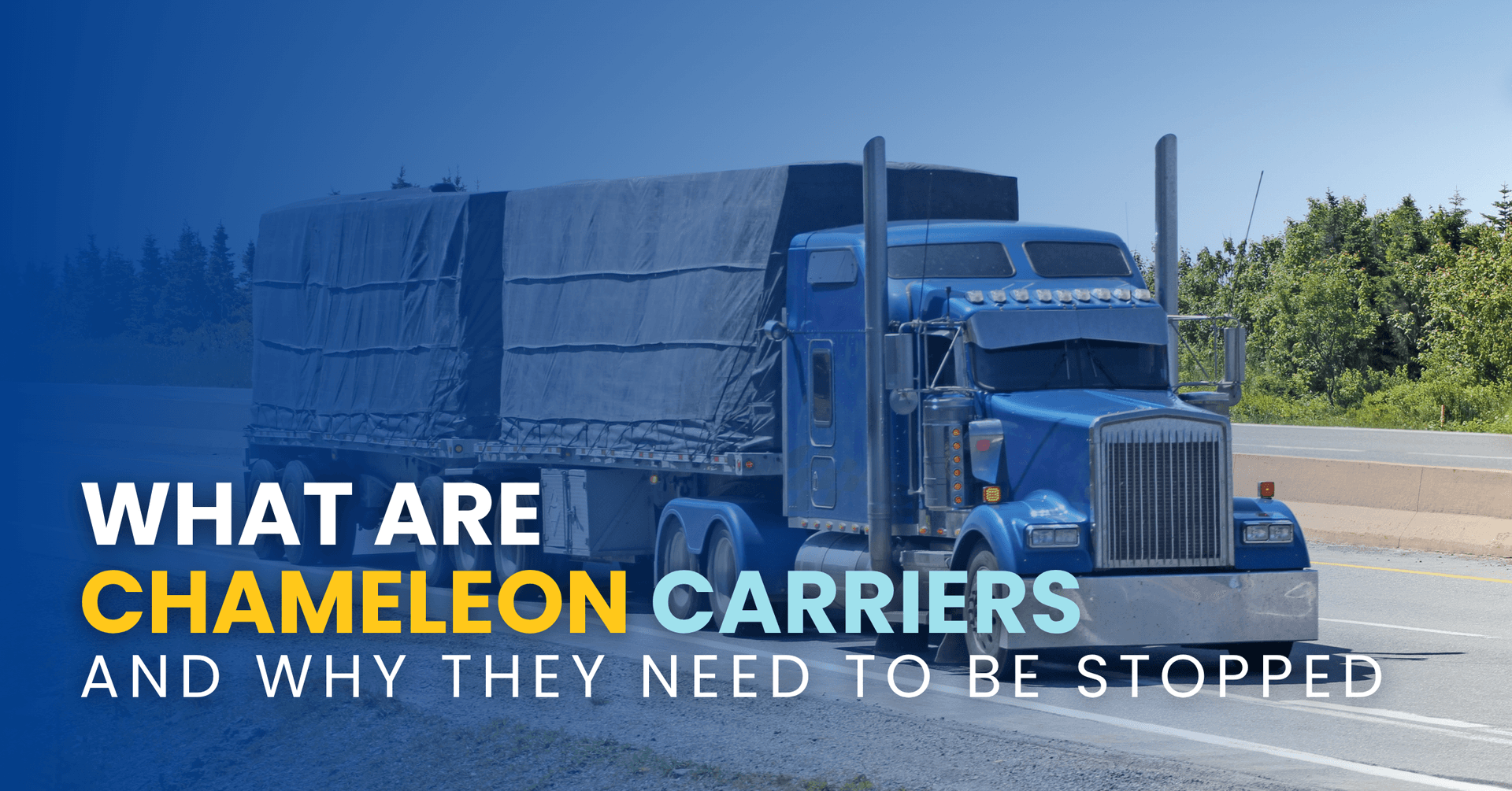 Chameleon trucking fleets erase violations, evade federal oversight, CBS reports
