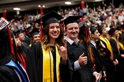 Jamestown-area students earn degrees at Minot State University