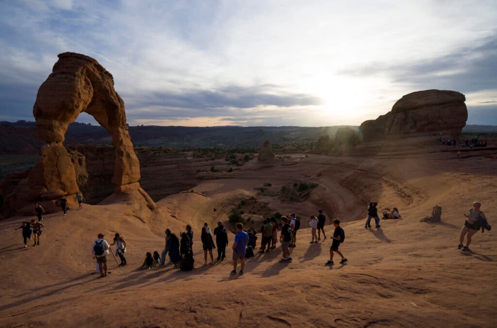 Arches logs busiest April since 2021 as visitation rebounds strongly