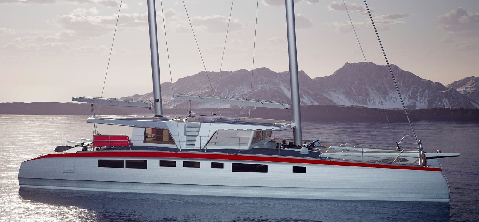 European Expedition Catamaran Combines Aluminum, Hybrid Power, Polar Design