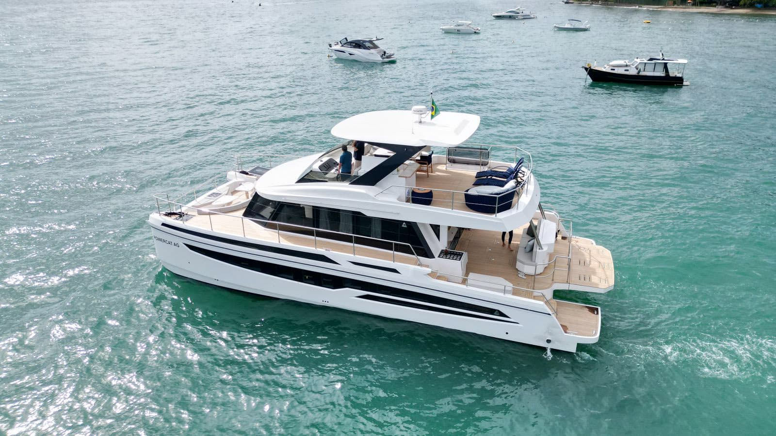 Brazilian-built AG54 catamaran blends space, comfort and charter appeal