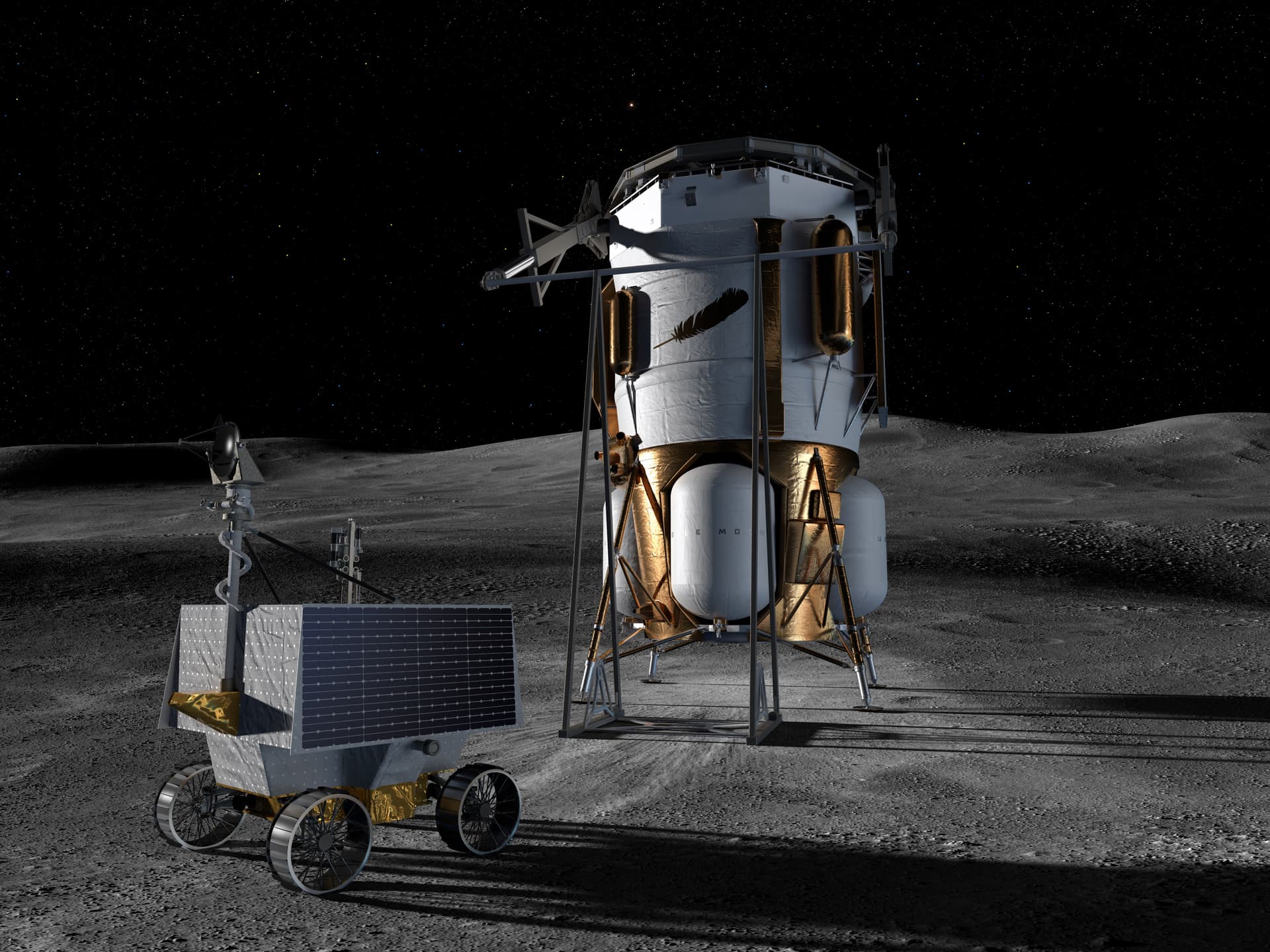 NASA awards contracts for first Moon Base missions to the lunar south pole