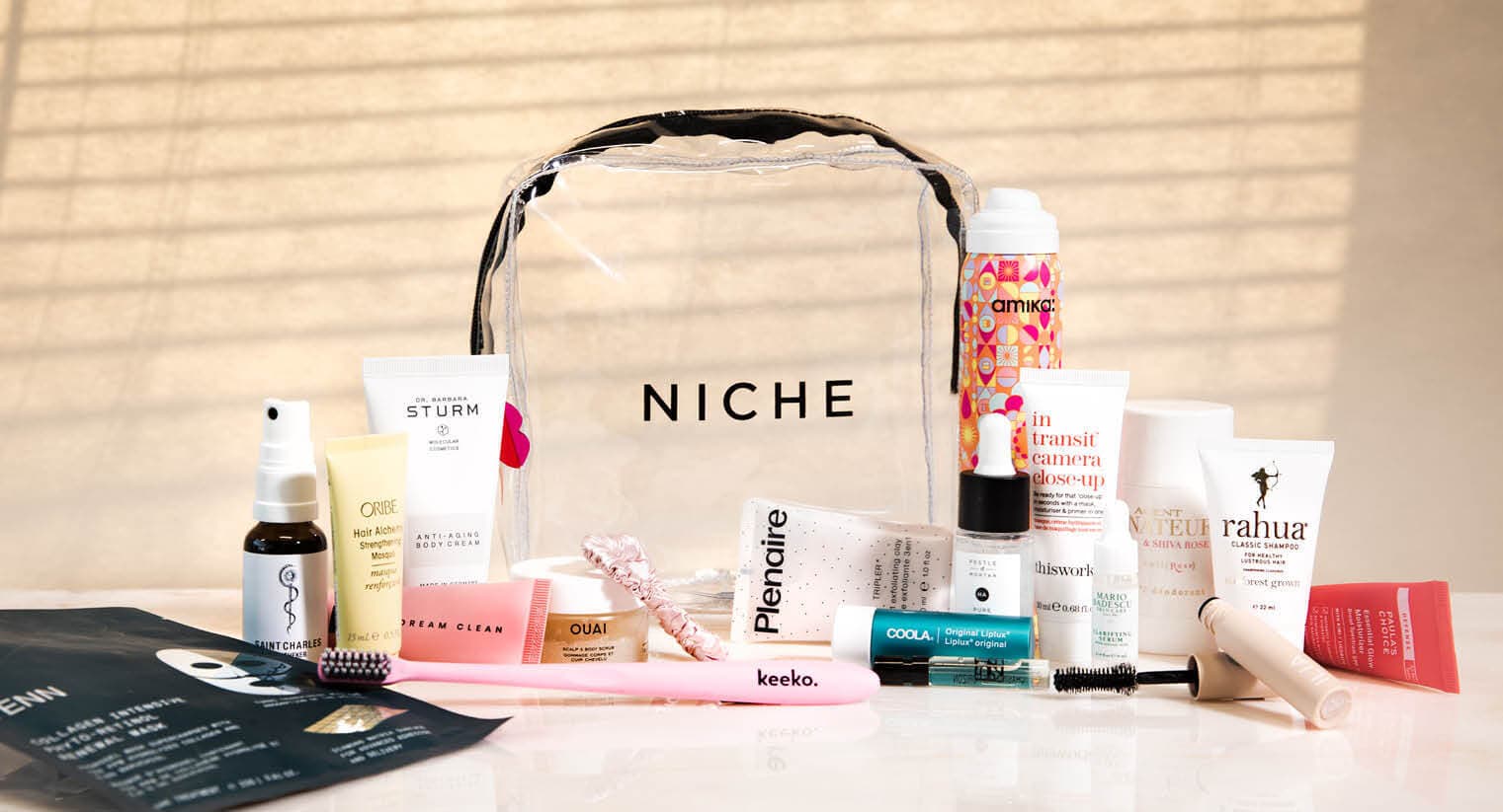 Niche Beauty Sweet Escape Bag packs 14 self-care treats with purchase