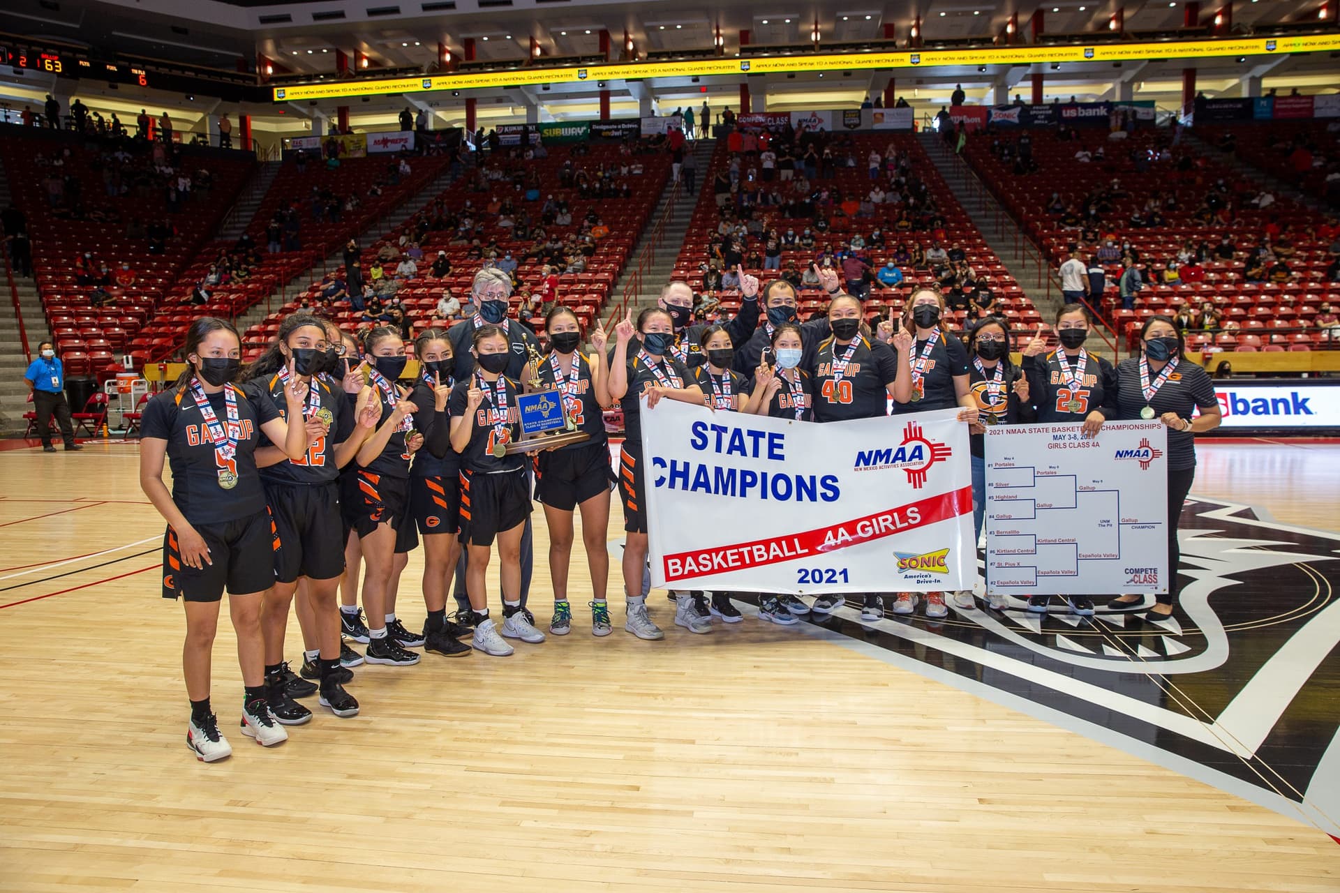 Gallup Bengals Advance to 4A State Semifinals With 48-38 Victory Over Silver