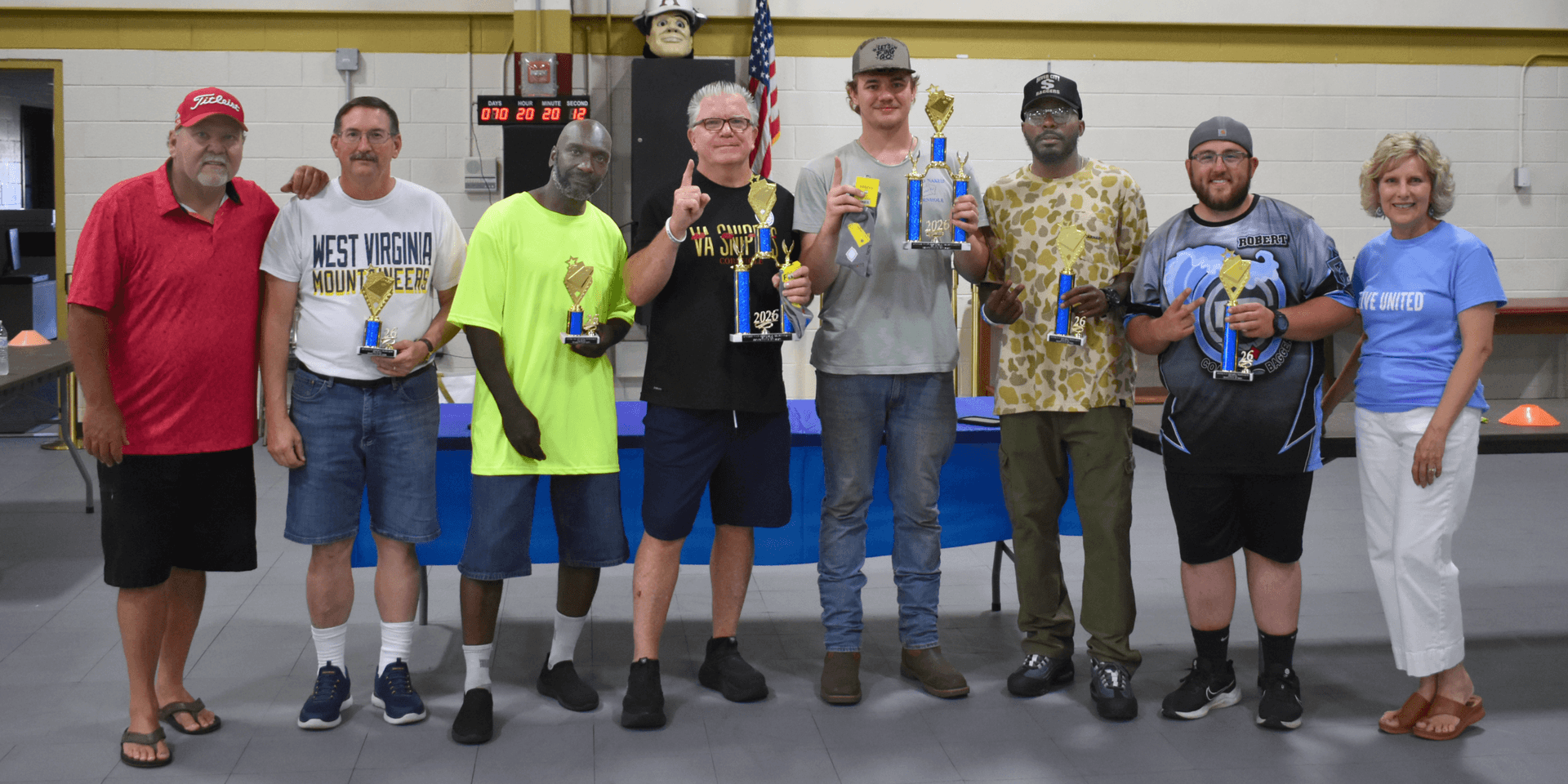 Newport News shipbuilders raise $1,400 in United Way cornhole tournament
