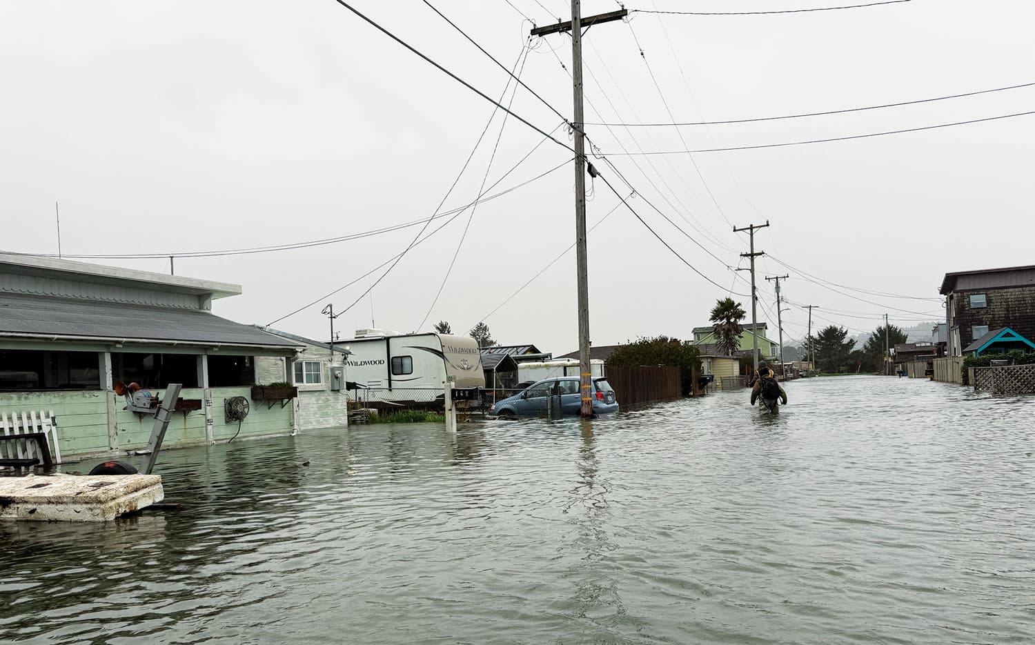 Fields Landing, King Salmon Flooded; Volunteers Rally as Damage Tops $750K