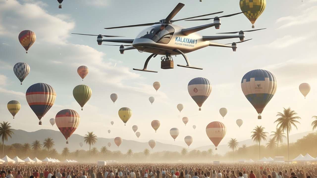 Drone Racing, 550-Drone Light Show to Cap 26th Hot Air Balloon Fiesta