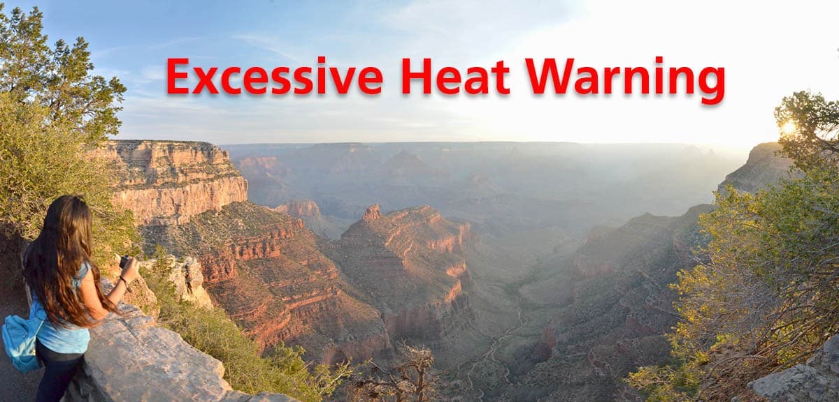 Grand Canyon Heat Warning Urges Caution for Hikers Through March 22
