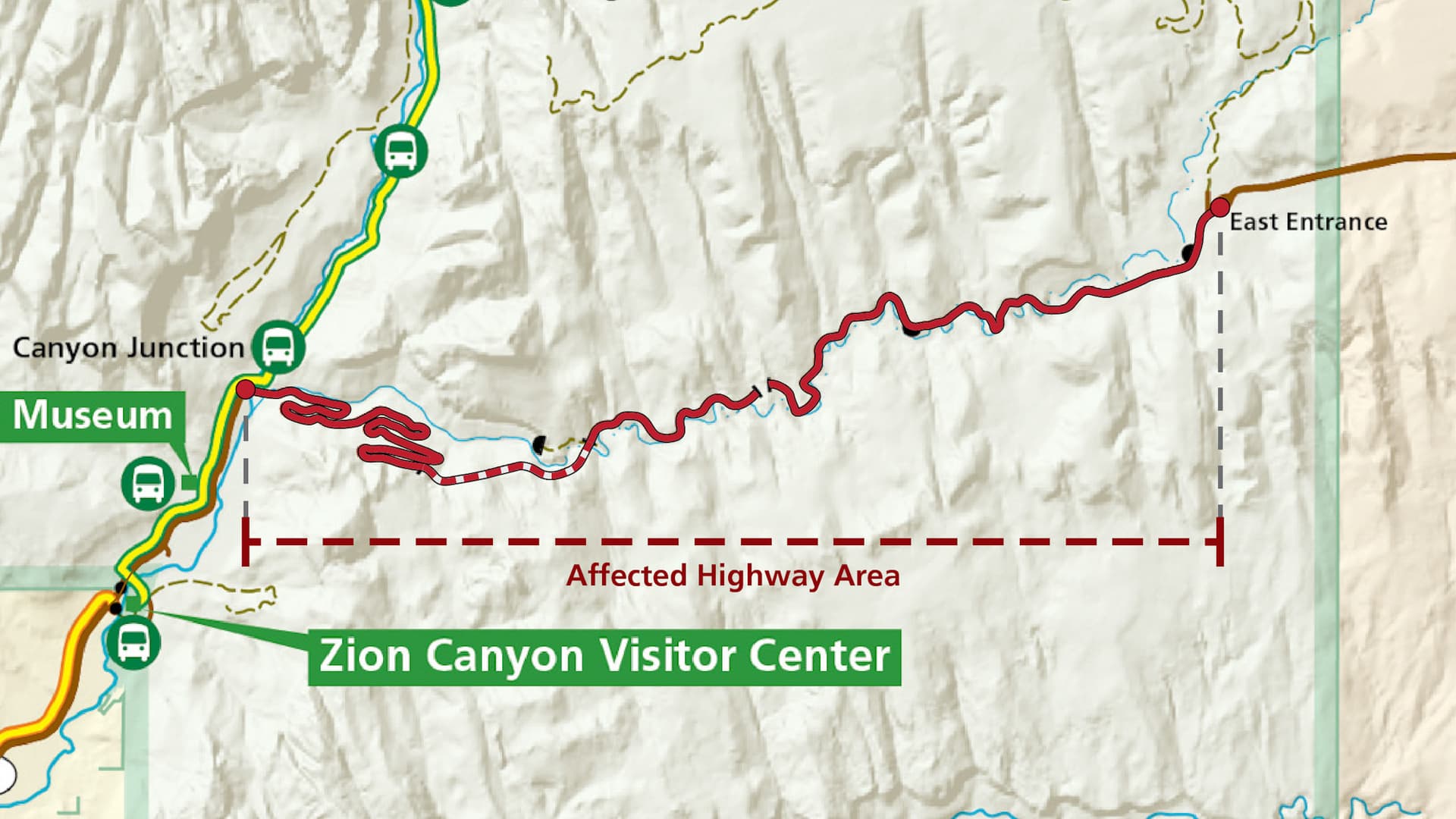 Zion National Park tightens vehicle limits on Zion-Mt. Carmel Highway June 7, 2026