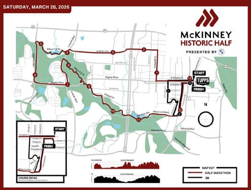 McKinney Historic Half Returns Downtown With Road Closures, Race Details