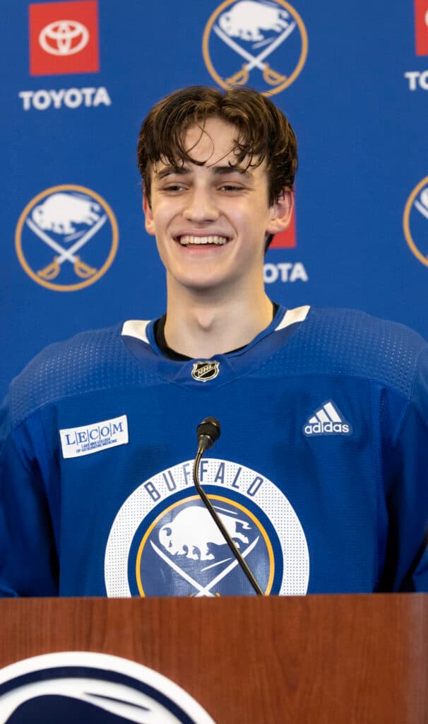 Sabres Sign Defenseman Gavin McCarthy to Three-Year Entry-Level Deal