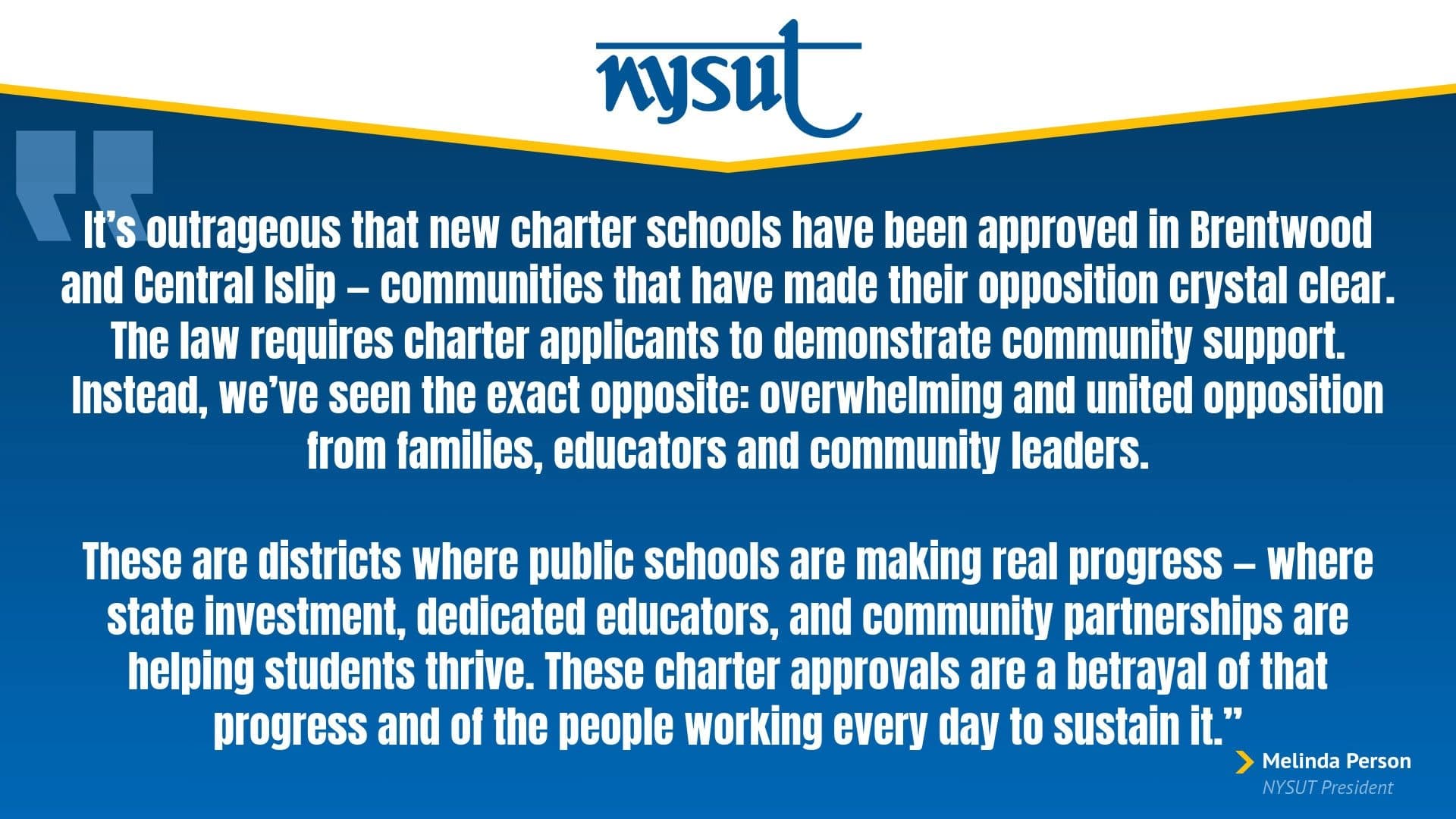 Brentwood, Central Islip sue SUNY over Academy Charter approvals