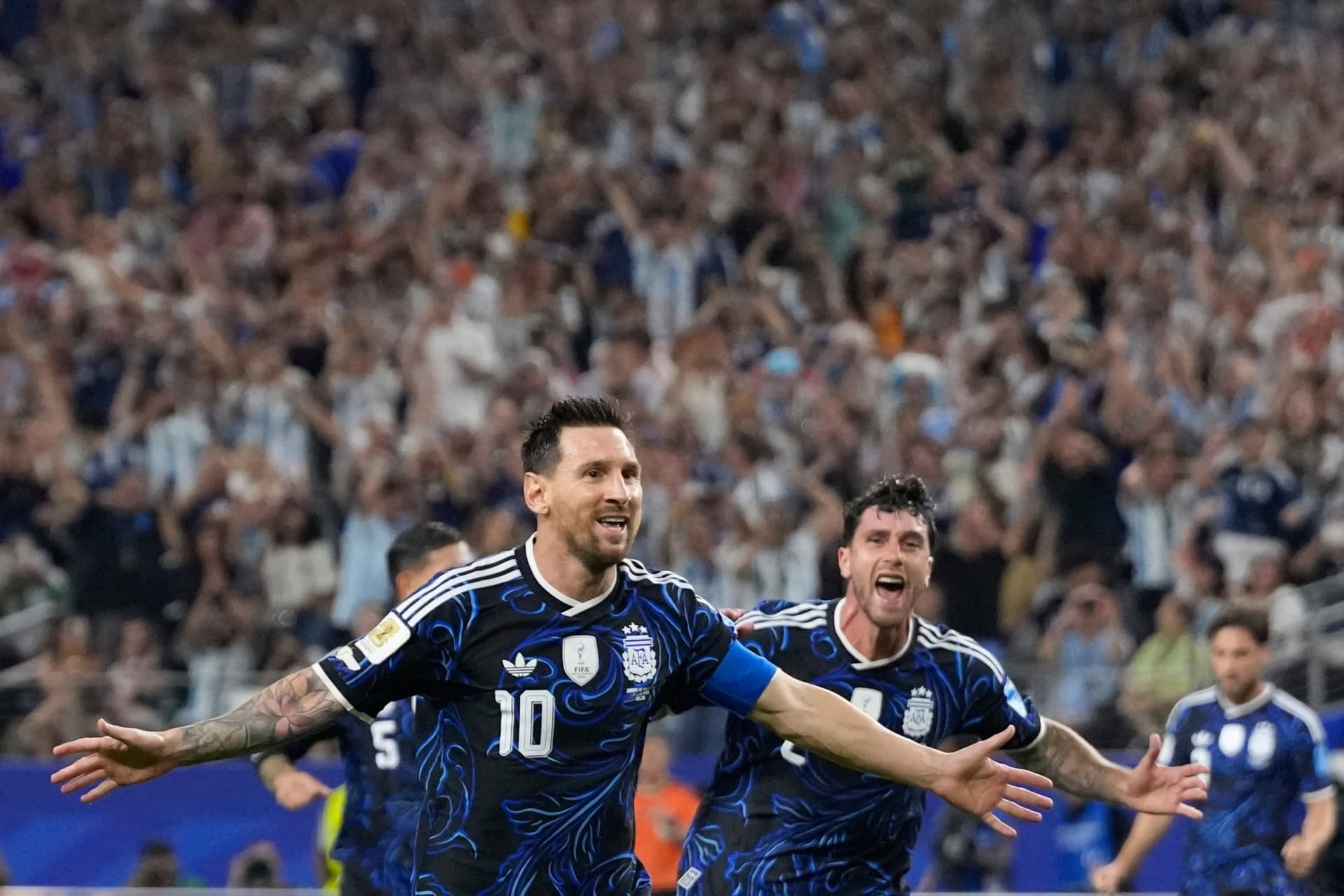 Lo Celso celebrates World Cup debut as Argentina keeps perfect start