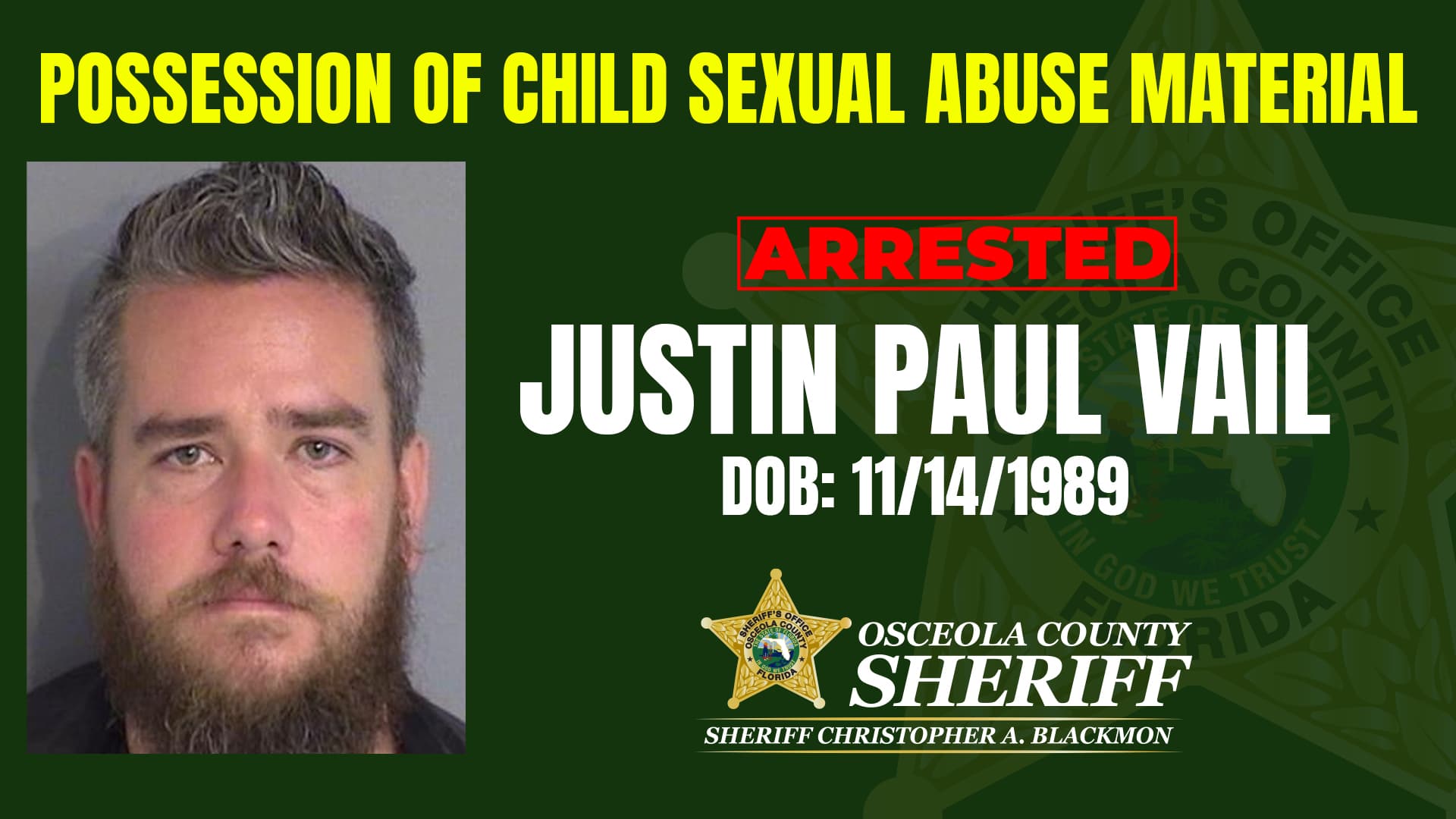 Selma Unified Maintenance Worker Troy DeCarlo Arrested for Child Sexual Abuse Material