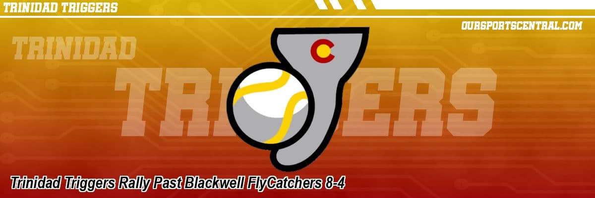 Triggers rally past Blackwell, 8-4, with six-run seventh inning
