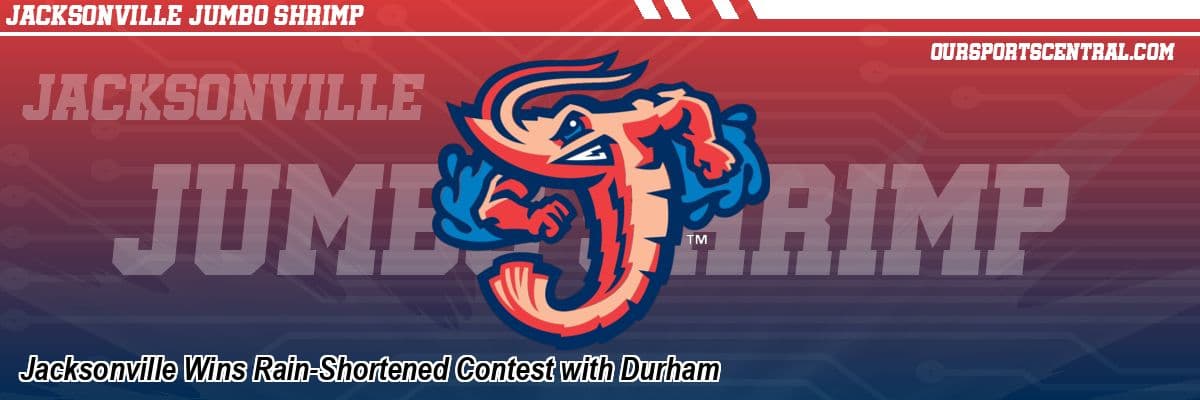Jacksonville blasts four homers in rain-shortened win over Durham