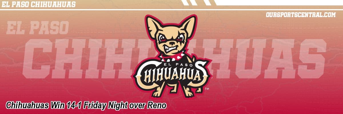 El Paso storms back to rout Reno 14-1, extends hot streak