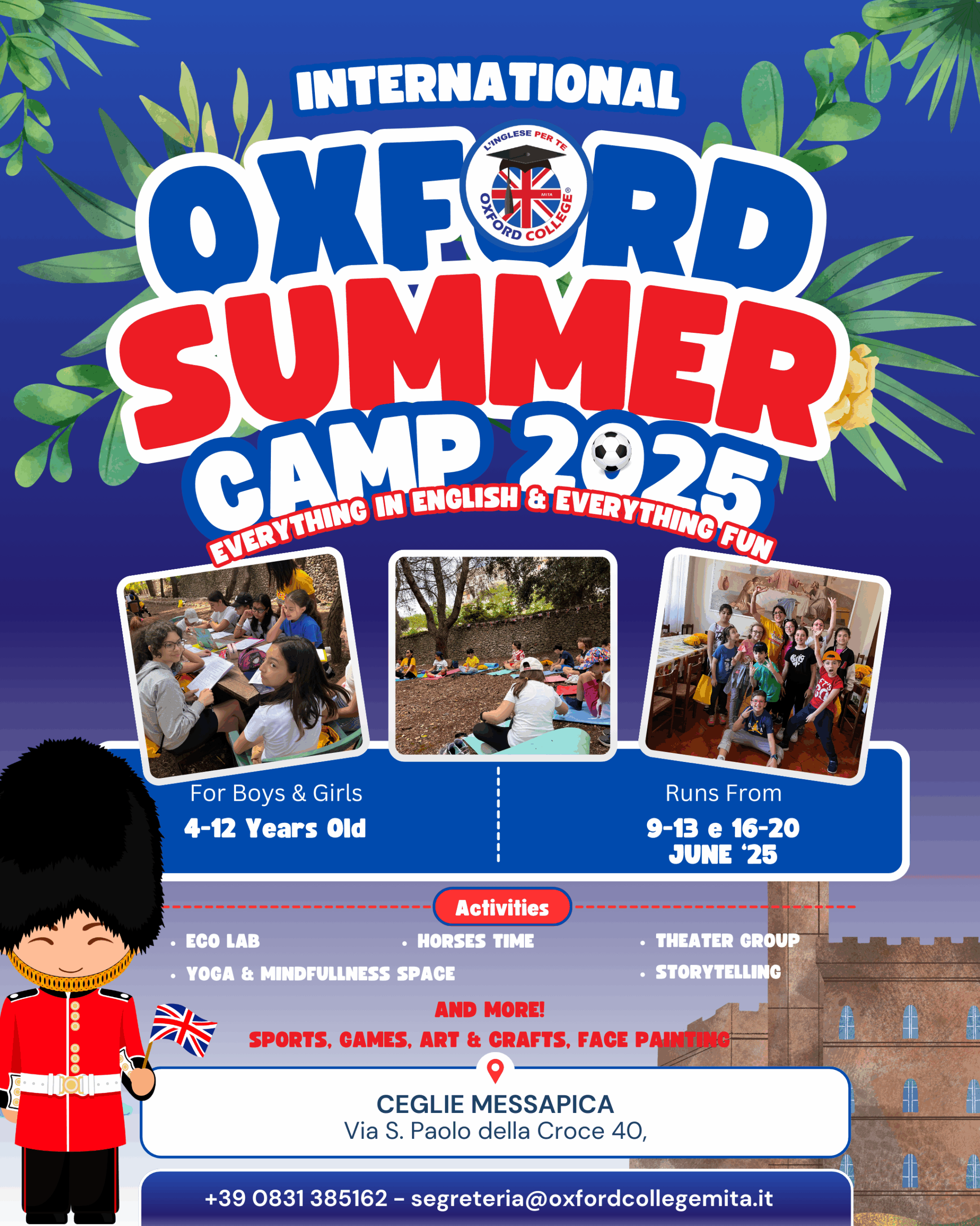 Oxford Park Commission Summer Day Camp Registration Opens March 30