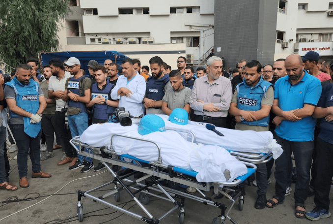 Global Media Rally Demands Accountability for Gaza Journalist Deaths