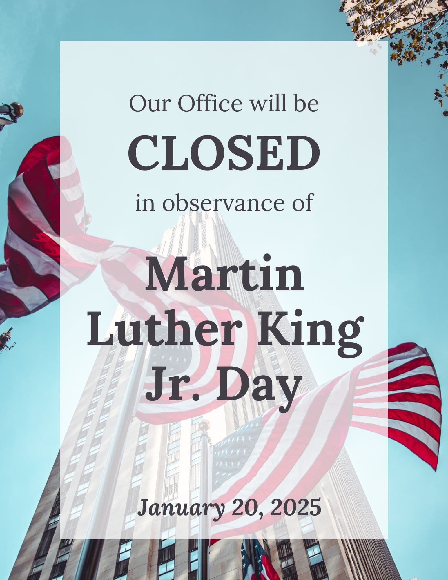 Rockwall City Offices Closed Monday for MLK Day; Republic Waste Operates Normally