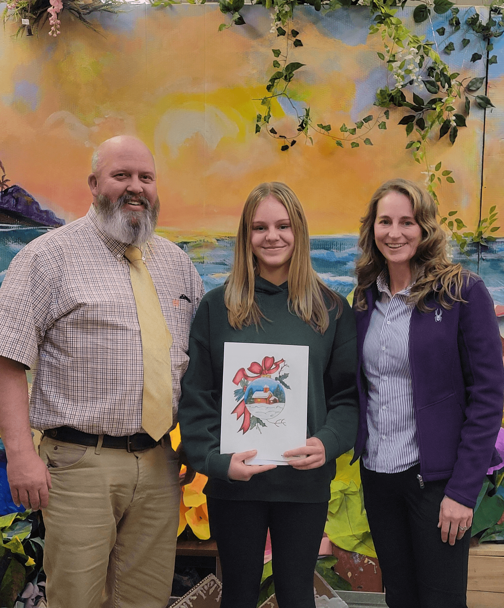 South Summit student wins holiday art contest, highlights school arts impact