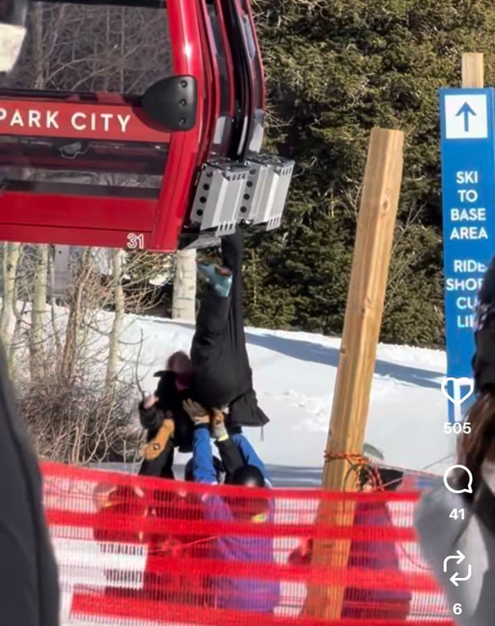 Woman Rescued After Ski Pants Snag in Red Pine Gondola
