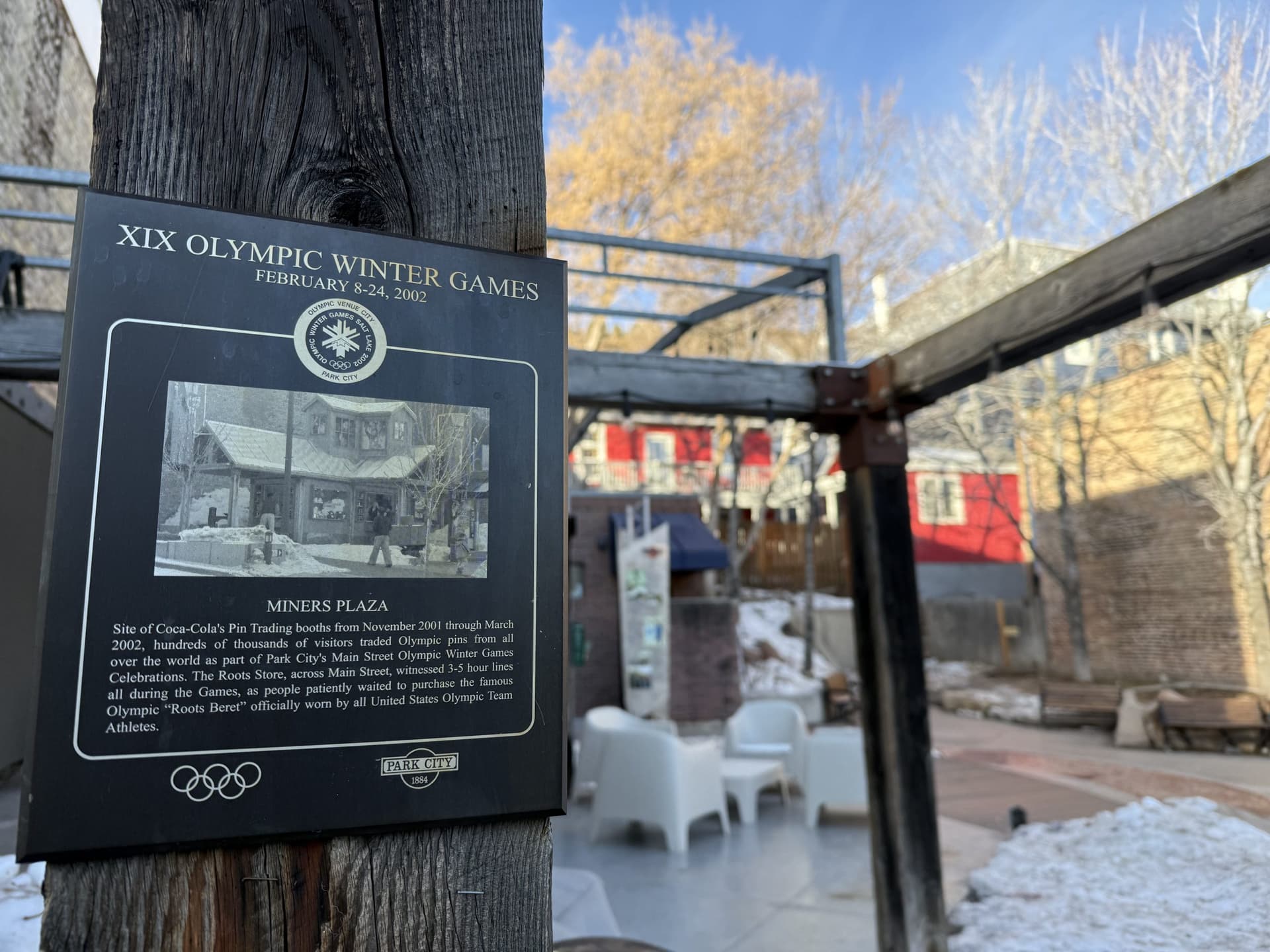 Main Street Living Room Olympic Watch Party at Miner's Park Feb. 6–22