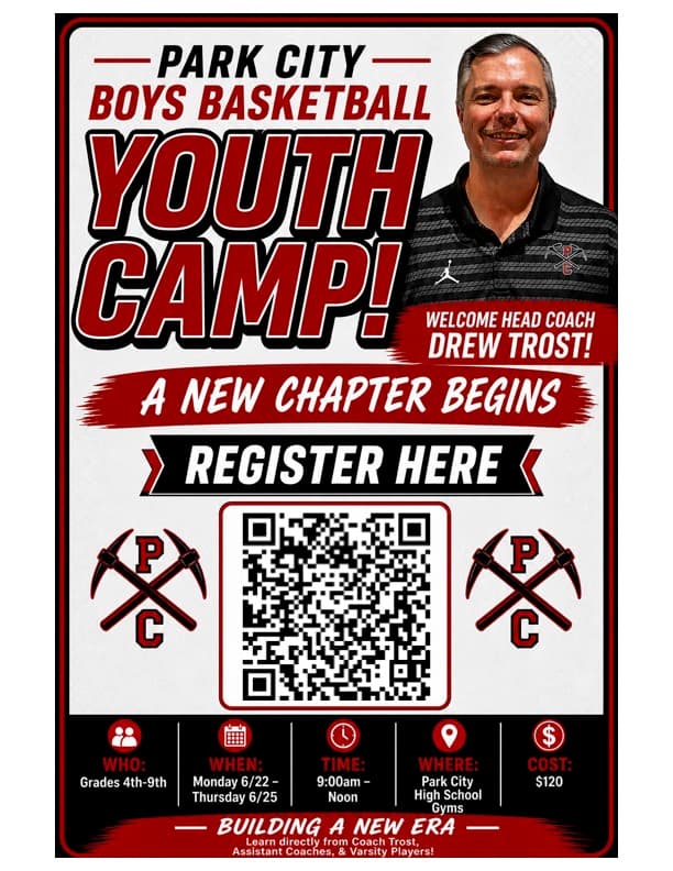 Park City High School boys basketball hosts youth camp, fundraiser