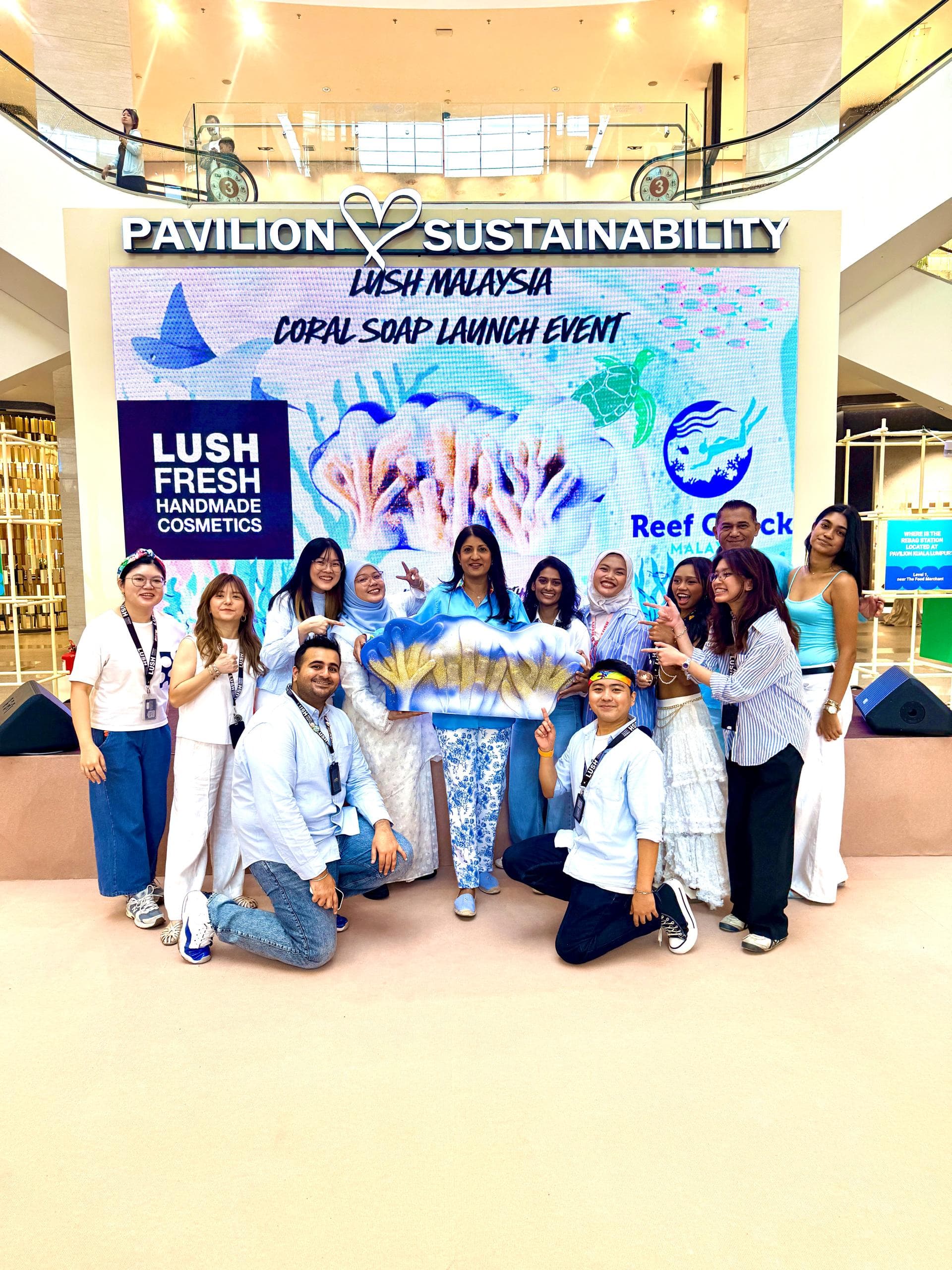 Lush Malaysia launches exclusive Coral Soap, funds reef conservation at Pavilion KL