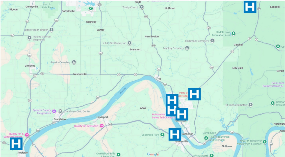 Perry County Memorial Hospital anchors local health care, emergency access