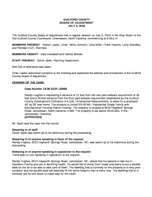 Guilford County Posts New Government Meeting Notice on Legal Portal