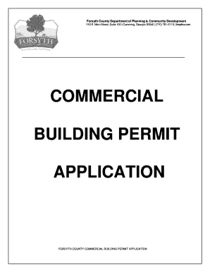 Forsyth County Building Permit Steps for Homeowners and Small Businesses