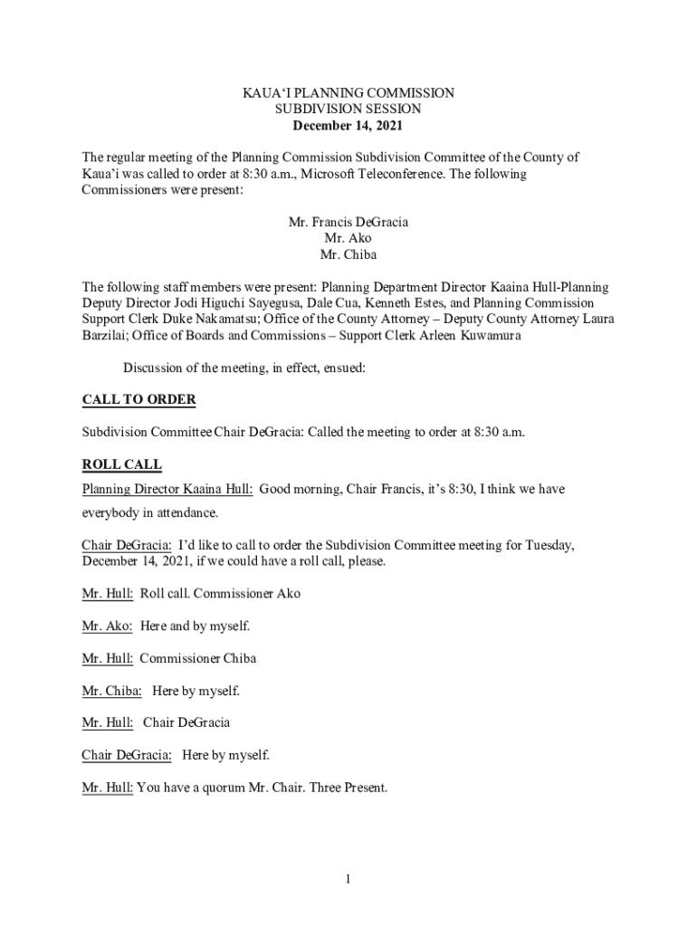 Kaua‘i Planning Commission opens SMA hearing; comment deadline Jan. 16