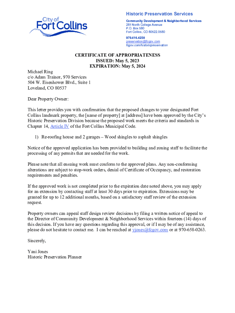 Hazard HARB Reviews Certificate of Appropriateness Applications at March Meeting