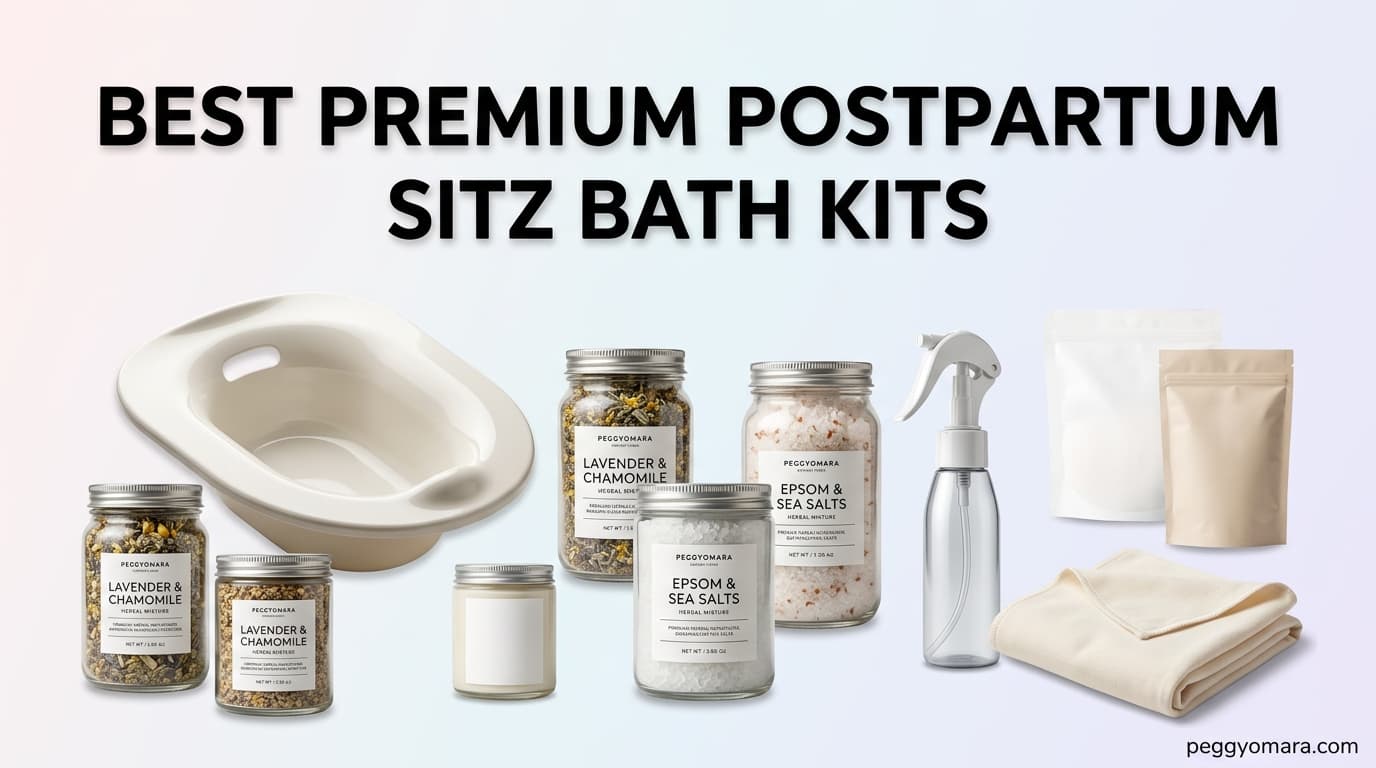 Premium postpartum sitz bath kits for practical push presents