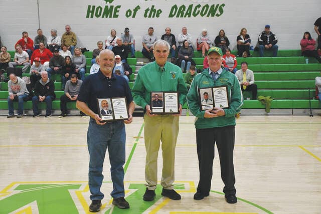 West Union High School honors three long-serving community leaders