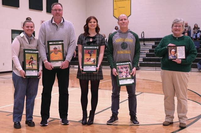 North Adams High School inducts five into 2026 Athletic Hall of Fame