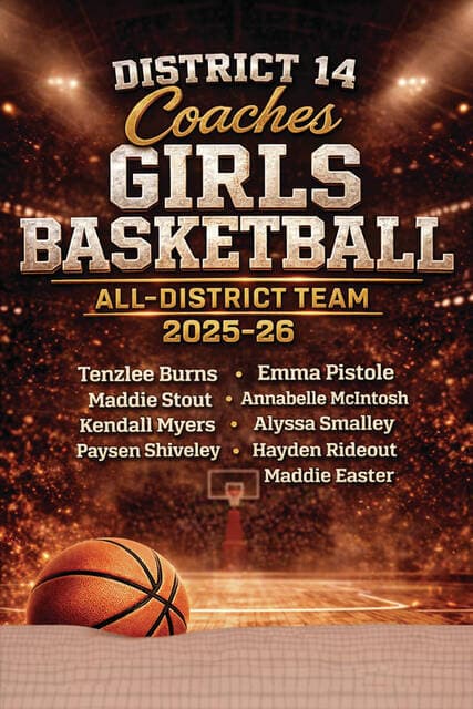 Nine Adams County Girls Earn Southeast District Basketball Honors for 2025-26