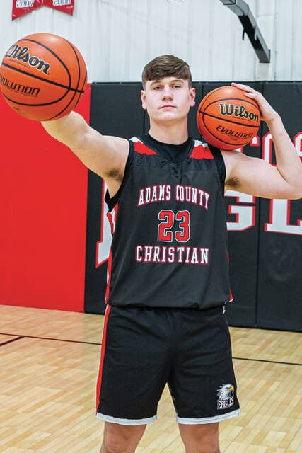 Adams County Christian senior Jed Shivener reaches 1,000-point milestone, eyes college basketball