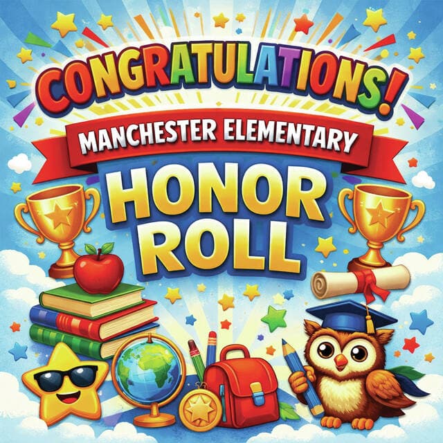 Manchester Elementary honors third nine weeks students with honor roll list