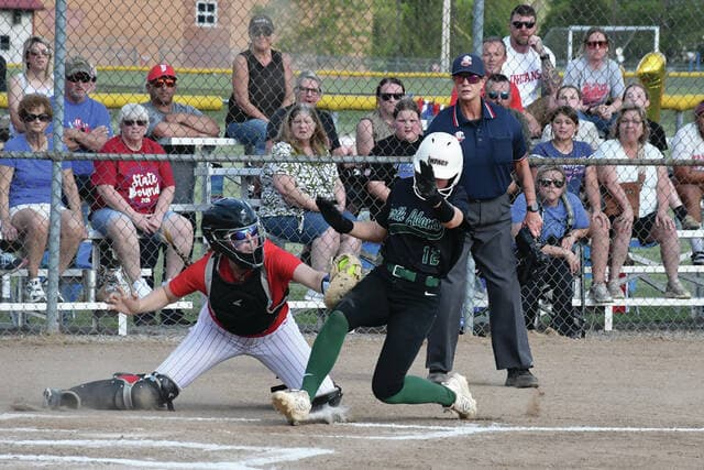 North Adams rallies past Peebles in key conference softball showdown