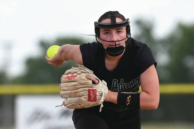 North Adams softball rolls into district semifinals with run-rule win