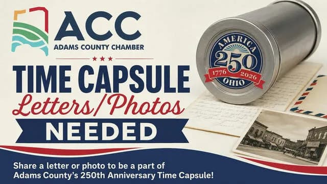 Adams County Chamber seeks letters, photos for 250th time capsule