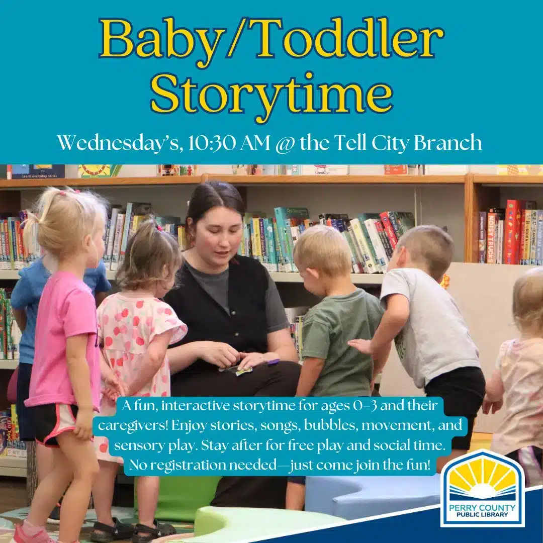 Tell City Library Hosted Baby and Toddler Storytime for Young Families