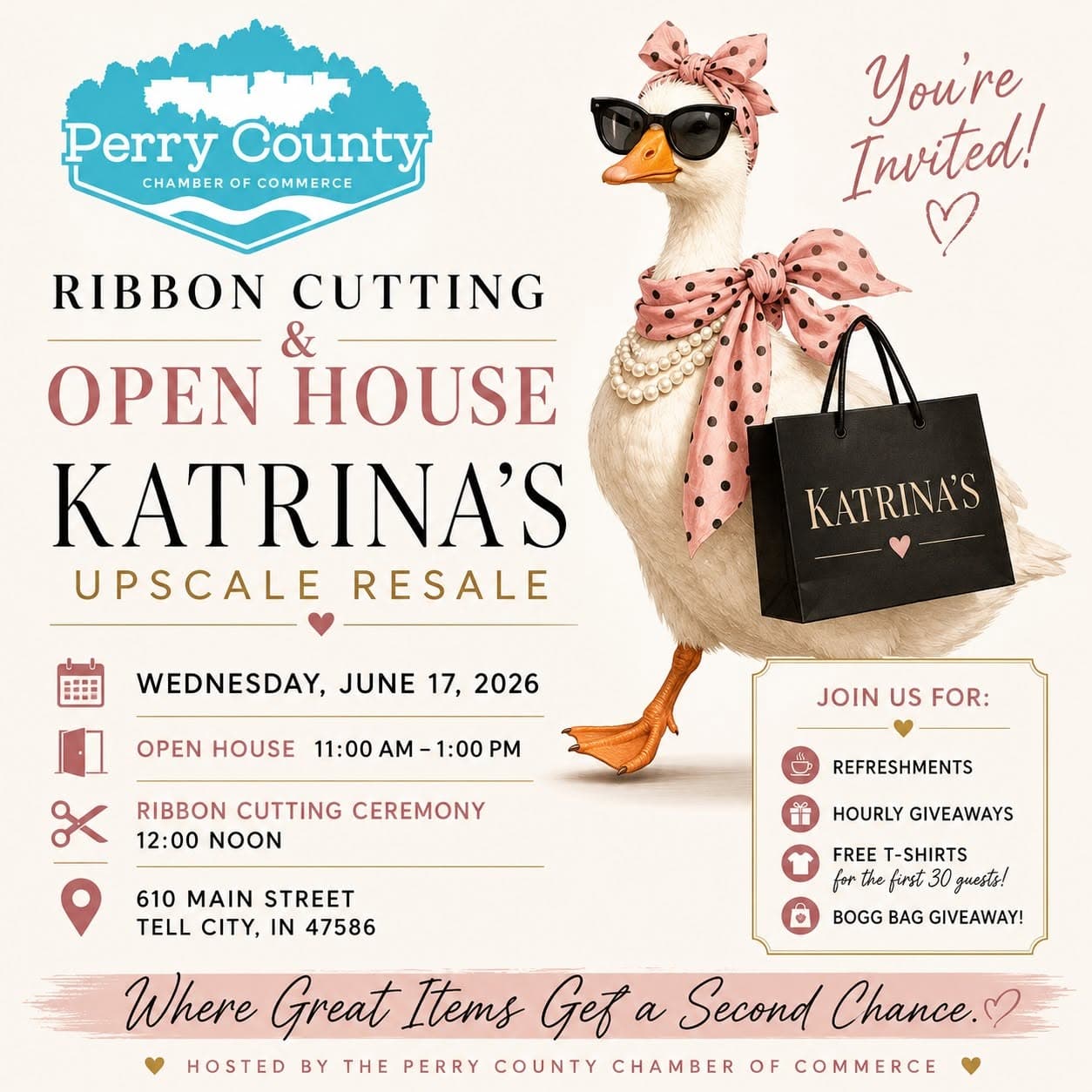 Katrina’s Upscale Resale expands in downtown Tell City with ribbon cutting