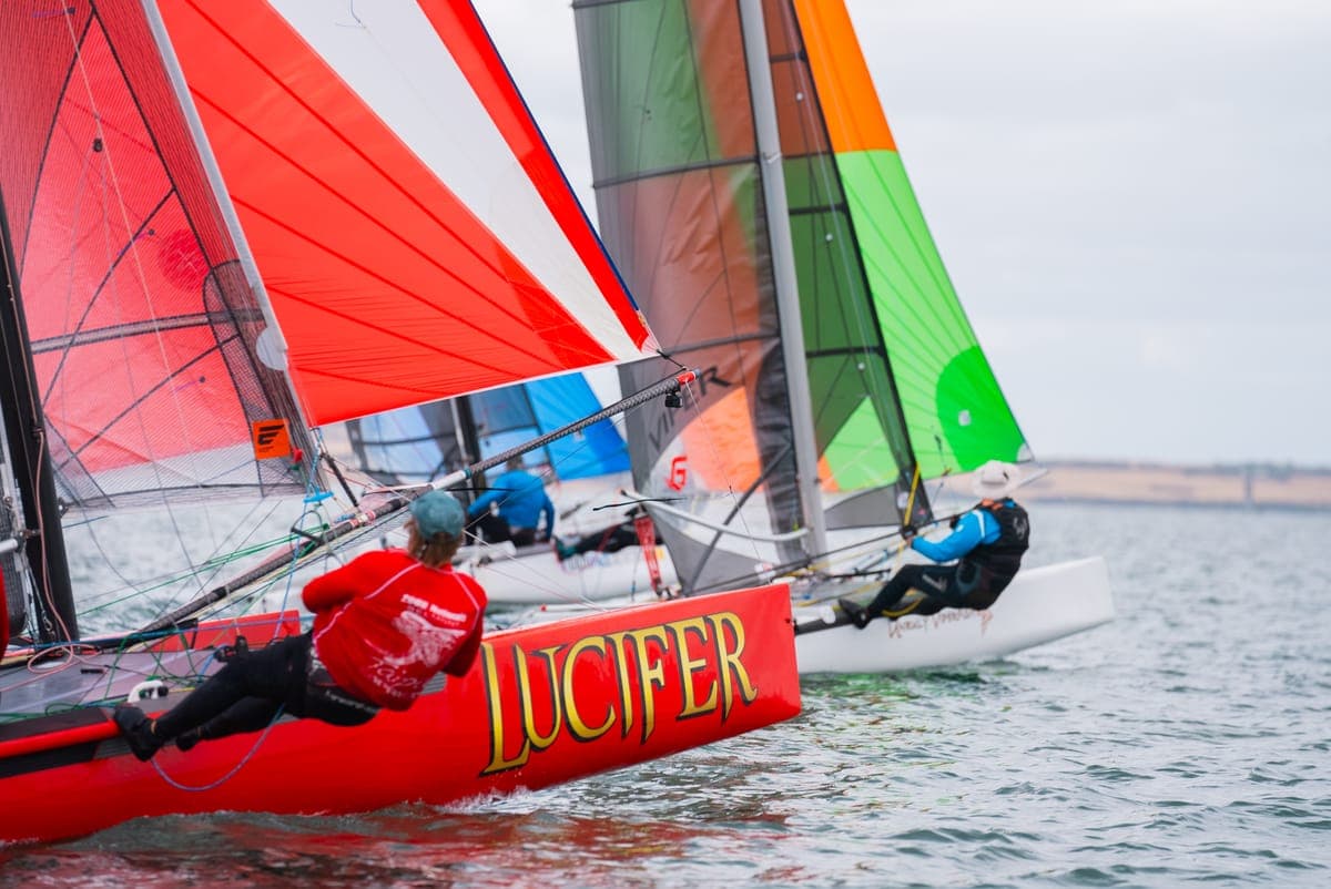 Cowes Yacht Club Closes 30-Year Around French Island Catamaran Challenge