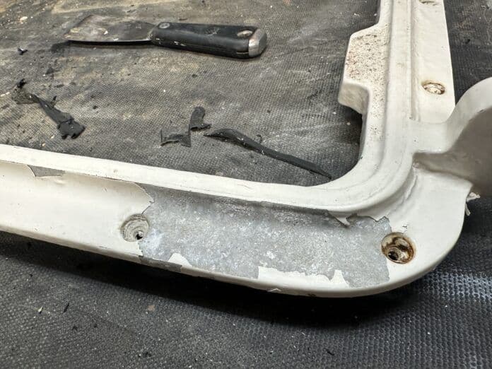 Sailor's Step-by-Step Guide Restores Faded Aluminum Deck Hatches Affordably